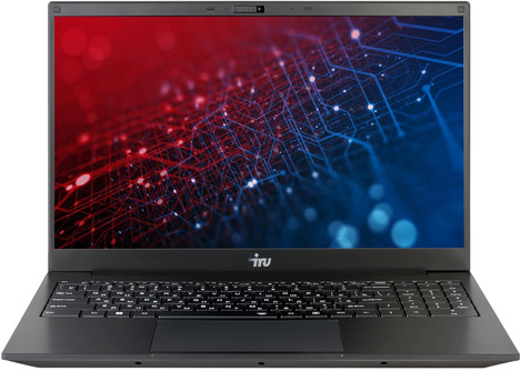 Ноутбук IRU Калибр 15PH AMD Ryzen 5 5500U (черный)