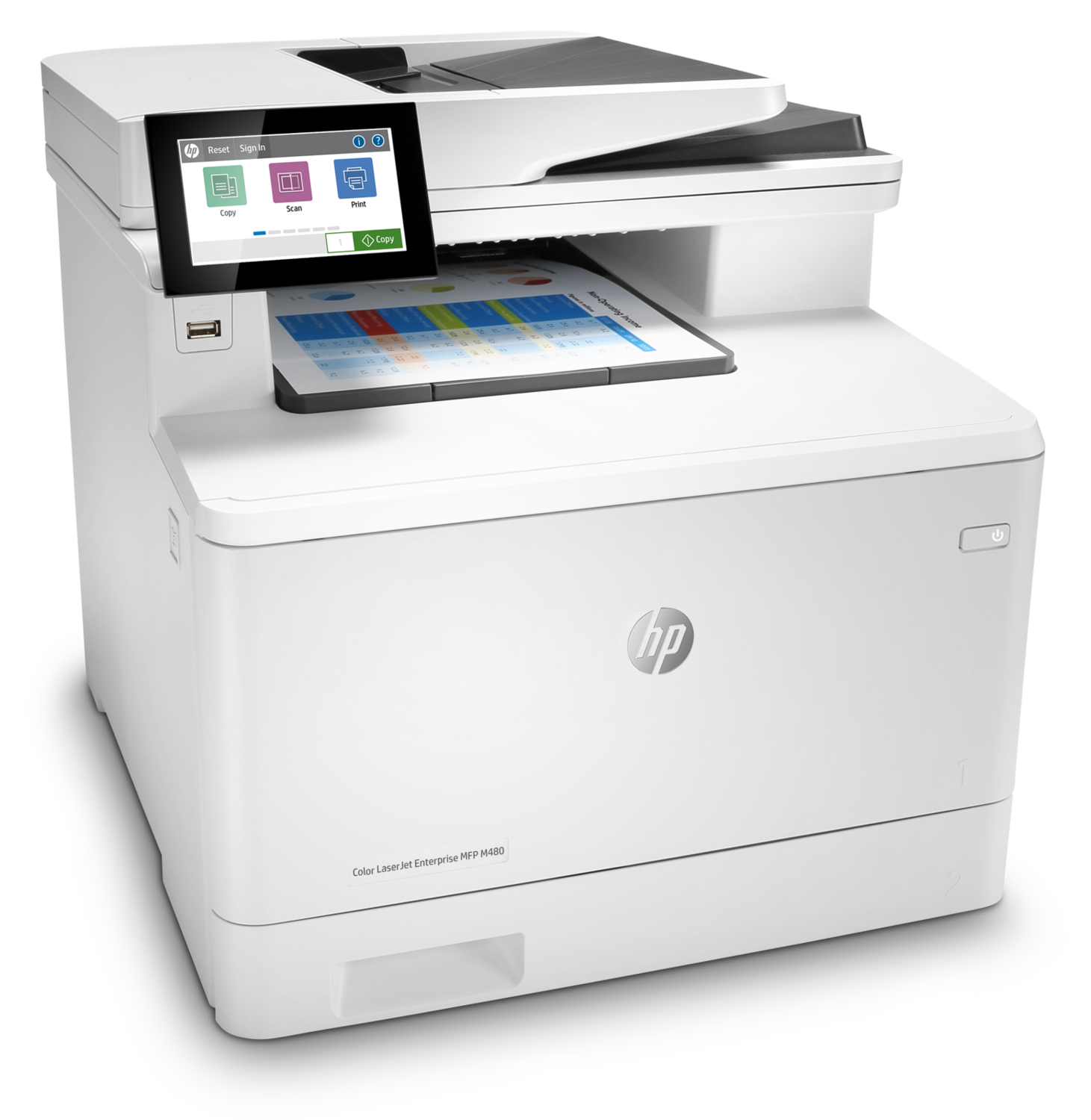 HP Inc. Color LaserJet Enterprise Flow MFP M480f