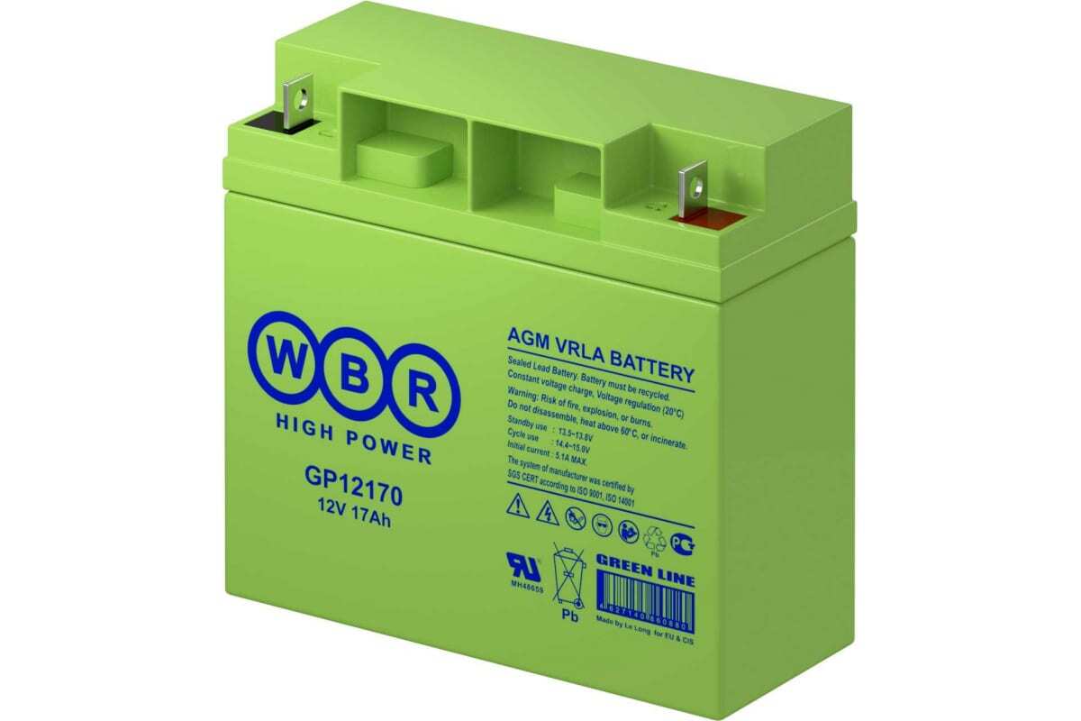 Сменная батарея для ИБП WBR GP 12170