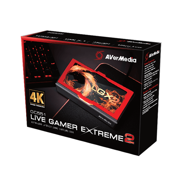 Карта видеозахвата Avermedia Live Gamer Extreme 2 GC551 внешний USB 3.1