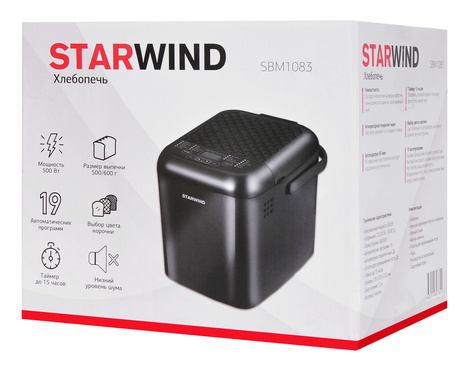 Хлебопечи STARWIND SBM1083