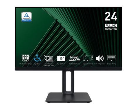Монитор MSI MP245PG 23.8-inch черный