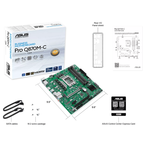 Материнская плата ASUS Intel Q870 PRO Q870M-C-CSM