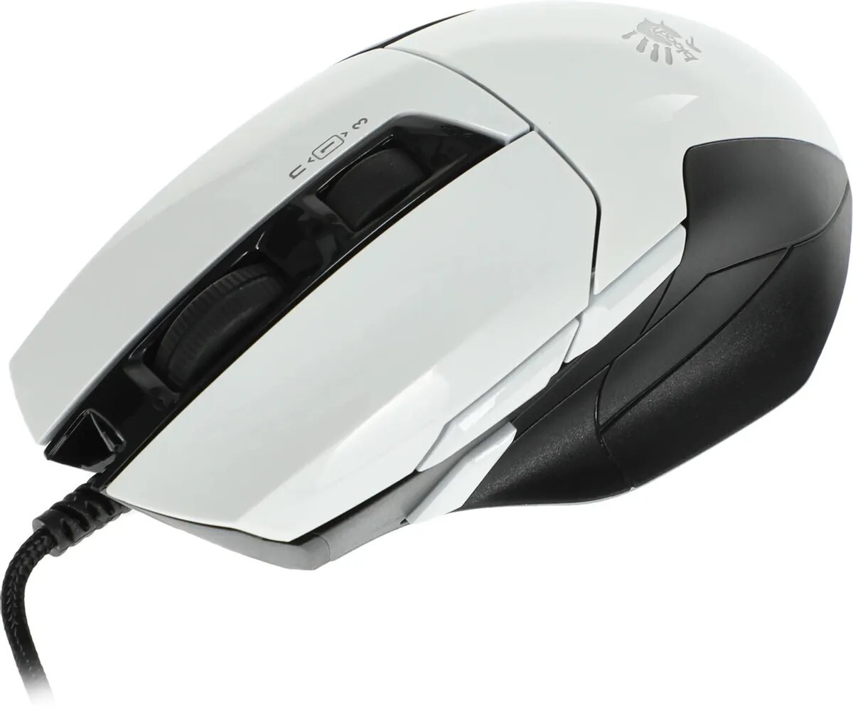 Мышь A4tech Bloody W70 Max W70 MAX (PANDA WHITE), цвет белый