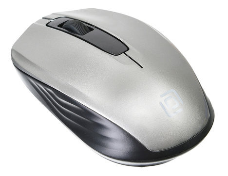 Мышь Oklick Мышь 475MW 945829, цвет серый