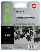 Картридж черный Cactus CS-PG40