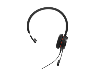 Гарнитура с 1 наушником Jabra Evolve EVOLVE 20 Mono, цвет красный/черный