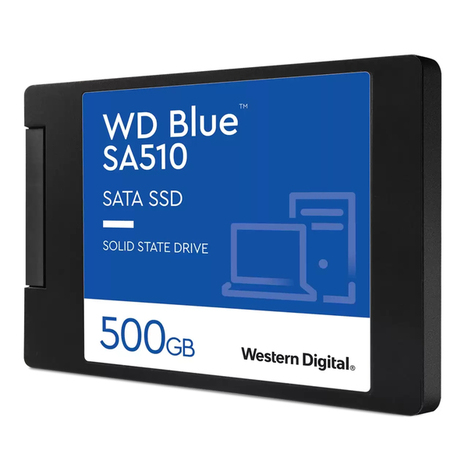Внутренний твердотельный накопитель Western Digital Blue 500GB