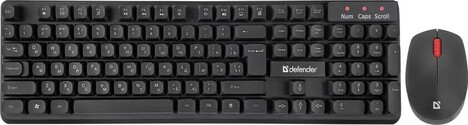 Клавиатура+мышь Defender Milan C-992 45992, цвет черный