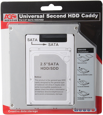 Внешний корпус для HDD AgeStar 3.5'' SSMR2S