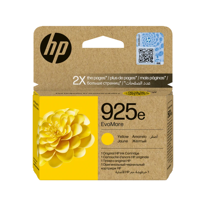 Картридж желтый HP Inc. G25e EvoMore, 4K0W2PE