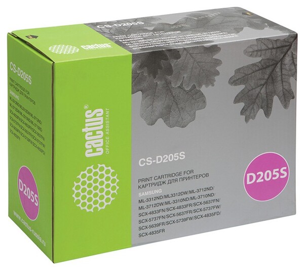 

Тонер-картридж черный Cactus CS-D205S