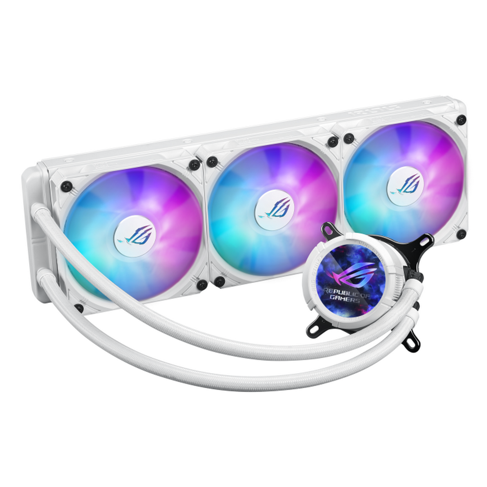 Кулер Процессорный ASUS ROG STRIX LC III 360 ARGB LCD White