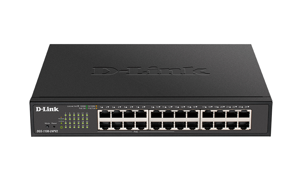 Коммутатор D-LINK DGS-1100-24PV2