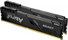 Оперативная память Kingston FURY Beast Black KF436C18BBK2/32