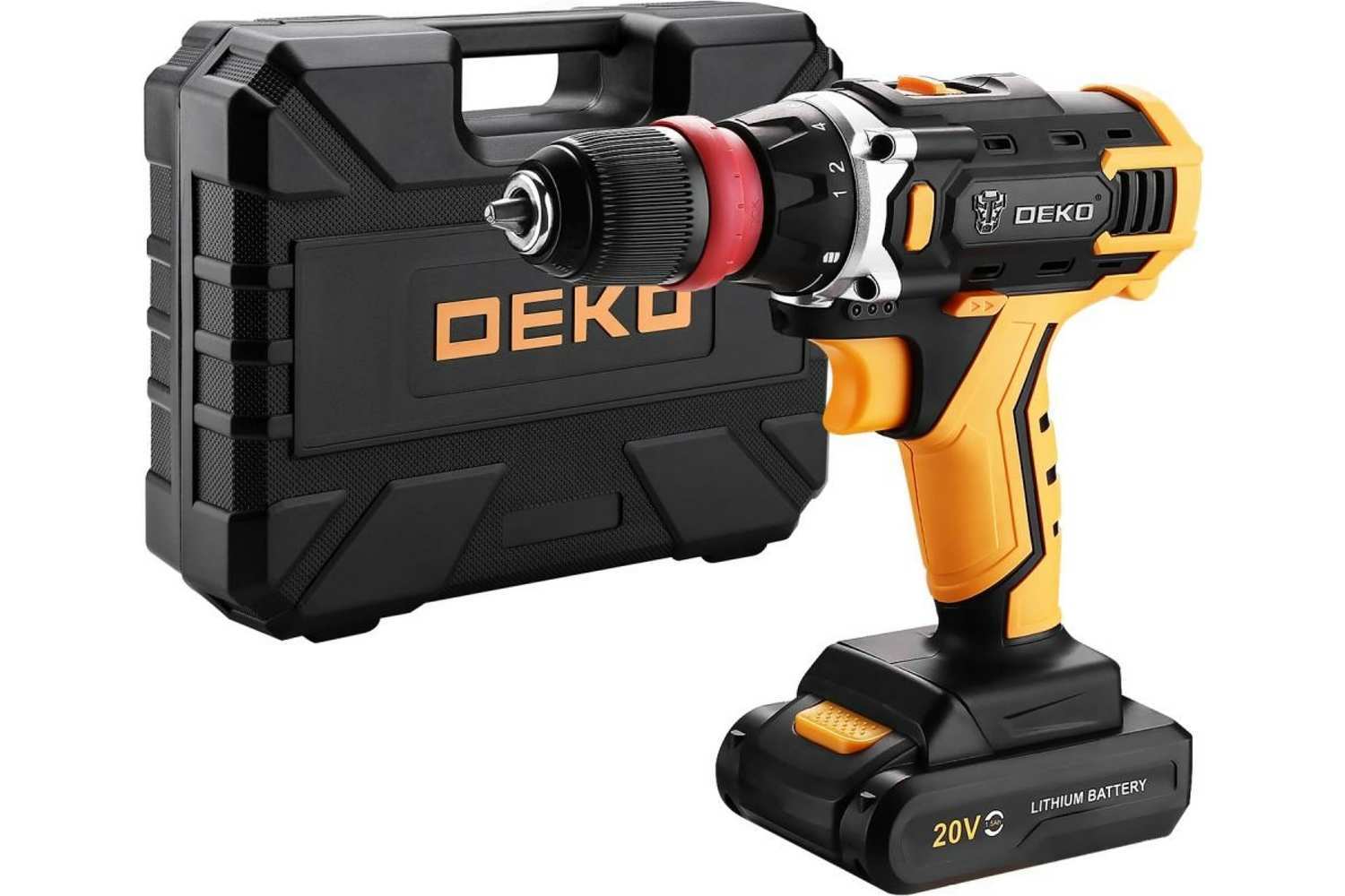 Безударная дрель-шуруповерт Deko DKCD20FU-Li SET 3
