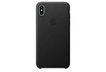 

Кожаный чехол Apple Leather Case для iPhone XS Max, цвет (Black) черный