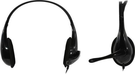 Гарнитура A4tech HU-9, цвет черный