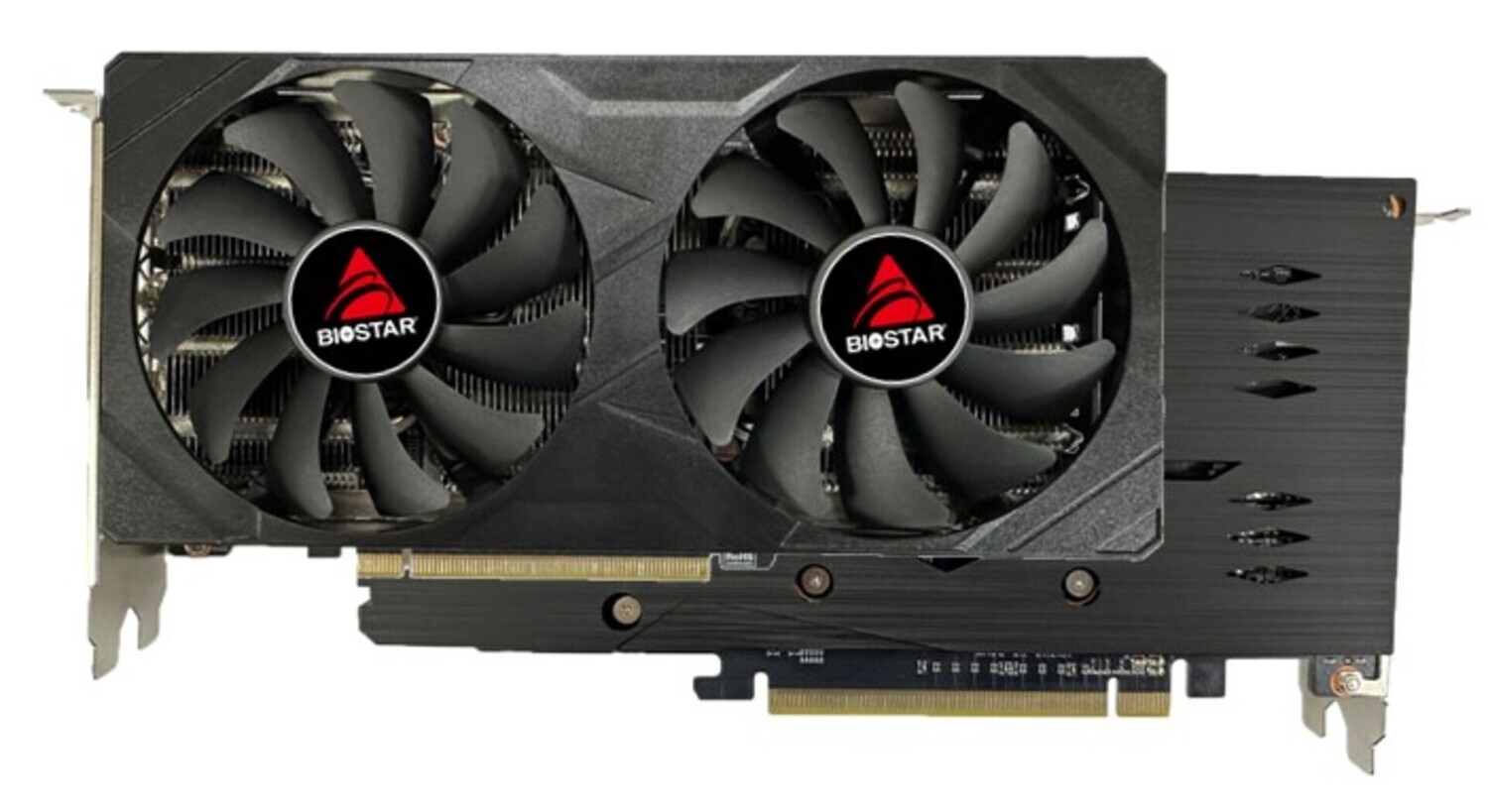 Видеокарта Biostar PCI-E 4.0 VA76S6RM81 RX7600 OC AMD Radeon RX 7600 8Gb 128bit GDDR6 2318/18000 HDMIx1 DPx3 HDCP Ret