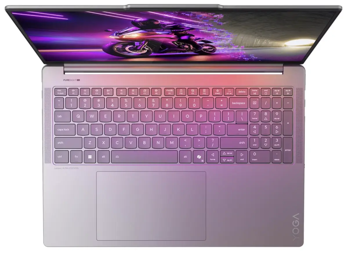 Ноутбук LENOVO Yoga Pro 9 G10 16IAH10 Intel Core Ultra 7 255H (серый)