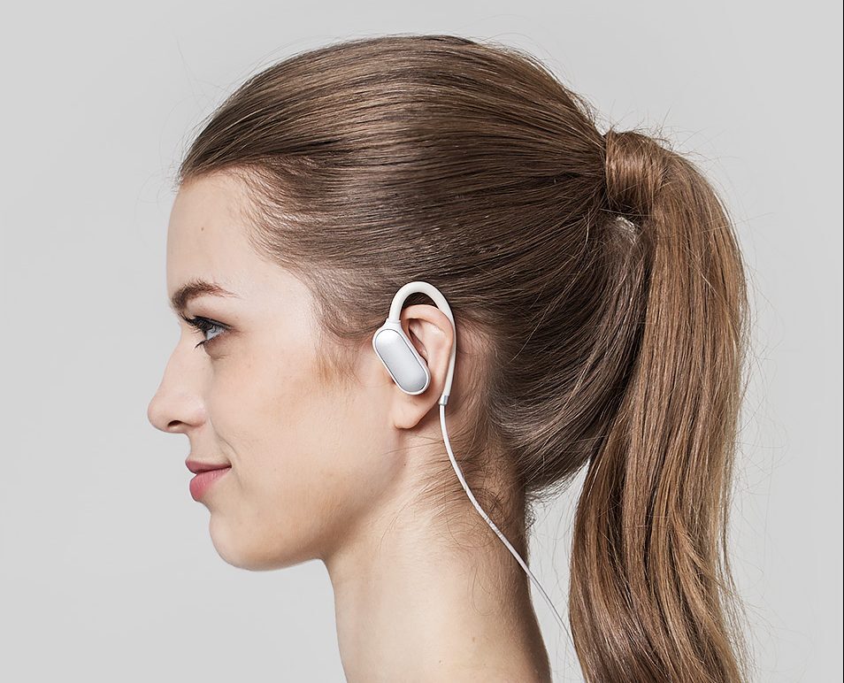 Bluetooth-гарнитура Xiaomi Mi Sports Bluetooth Earphones, цвет белый