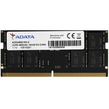 Оперативная память ADATA Desktop DDR5 4800МГц 16GB, AD5S480016G-S, RTL