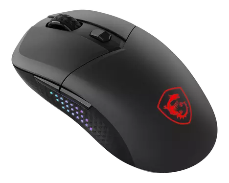 Мышь MSI VERSA 300 ELITE WIRELESS S12-4301290-CLA, цвет черный