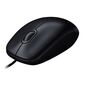 Мышь Logitech M100 910-006652, цвет черный