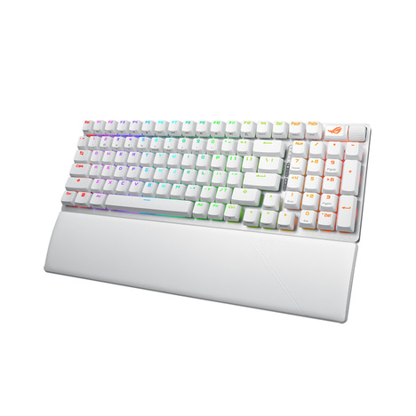 Клавиатура ASUS ROG Strix Scope II 96 90MP037A-BKRA30, цвет белый