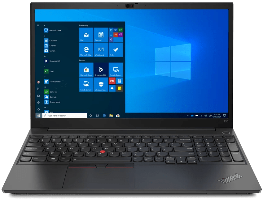Ноутбук LENOVO ThinkPad E15 G3 AMD Ryzen 5 5500U (черный)