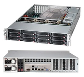 Шасси SUPERMICRO SuperChassis 2U 826BAC12-R1K23LPB