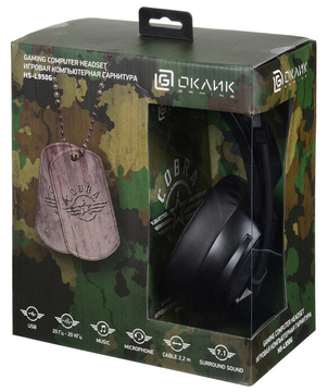 Наушники Oklick HS-L950G COBRA, цвет черный