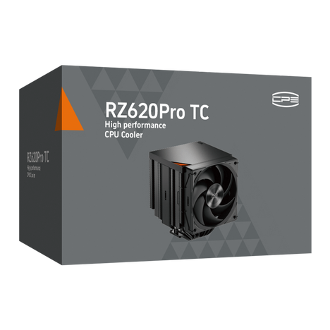 Кулер Процессорный PCCooler для процессора RZ620 Pro TC Black