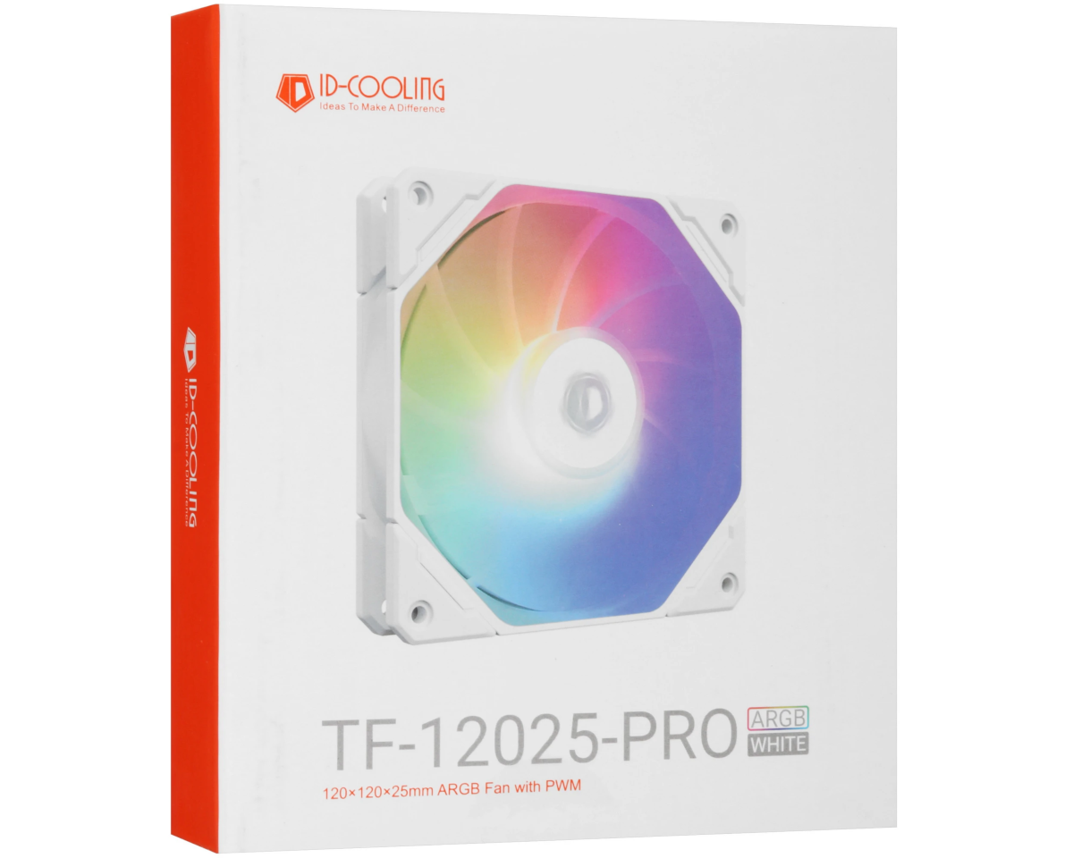 Вентилятор ID-Cooling для корпуса TF-12025 Pro TF-12025-PRO ARGB WHITE