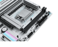 Материнская плата Maxsun LGA 1851 Intel Z890 Challenger Z890M WIFI ICE