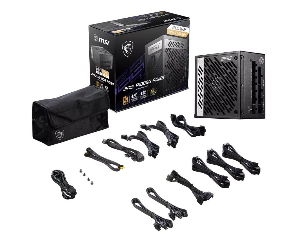 Блок питания MSI A1000G PCIE5