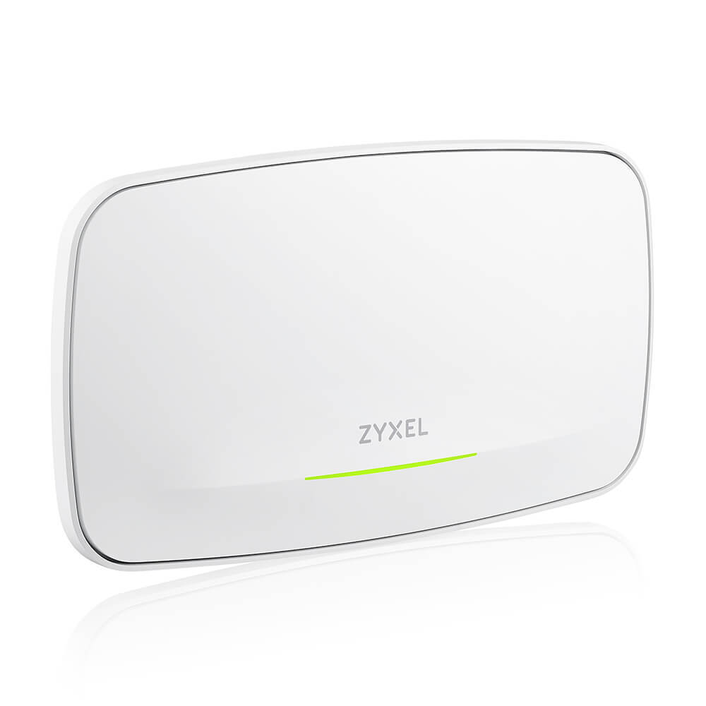 Точка доступа Zyxel NebulaFlex WBE660S, WiFi 7, 802.11a/b/g/n/ac/ax/be (2,4 и 5 ГГц), MU-MIMO, Smart Antenna, антенны 4x4, до 1376+8640 Мбит/с, 1xLAN 10GE, 1xLAN GE, PoE, защита от 4G/5G, BLE Beacon