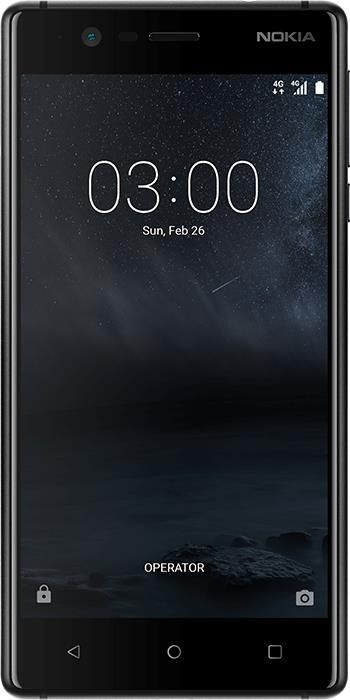 Смартфон Nokia 3 TA-1032 16 ГБ черный
