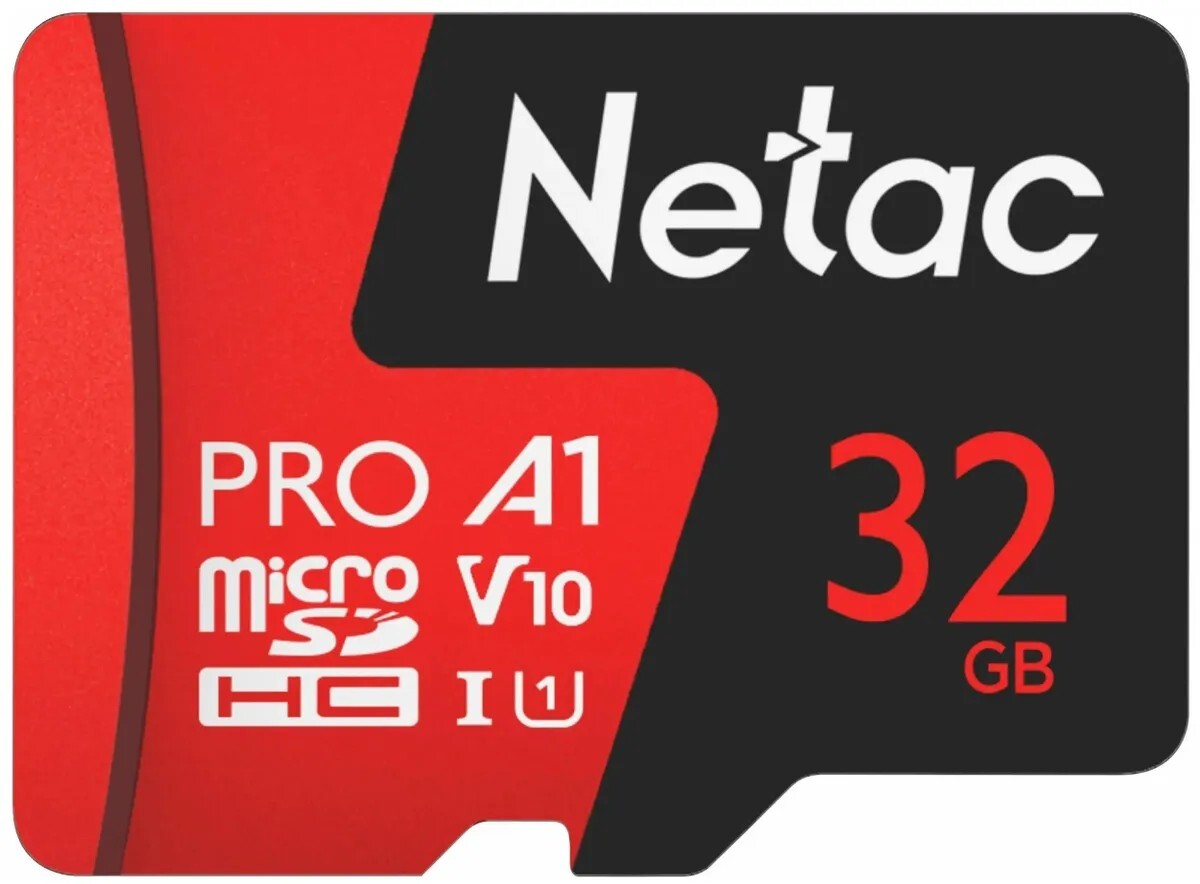 Карта памяти Netac MicroSDHC P500 Extreme PRO 32GB