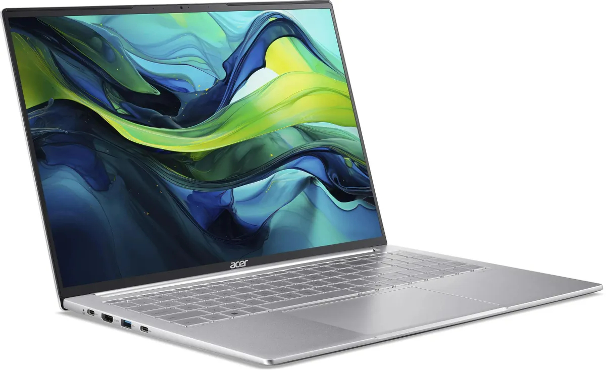 Ноутбук ACER Swift Lite 16 SFL16-51M Intel Core Ultra 5 115U (серебристый)