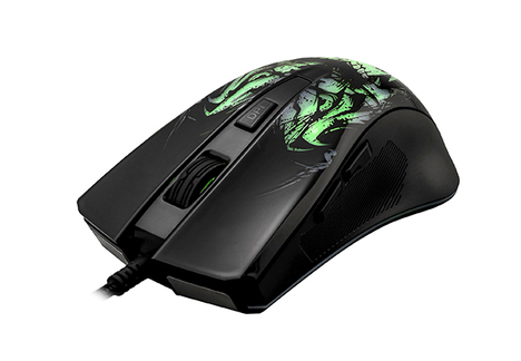 Мышь Qumo Мышь Rampage M49 24120_Qumo, дизайнерский рисунок