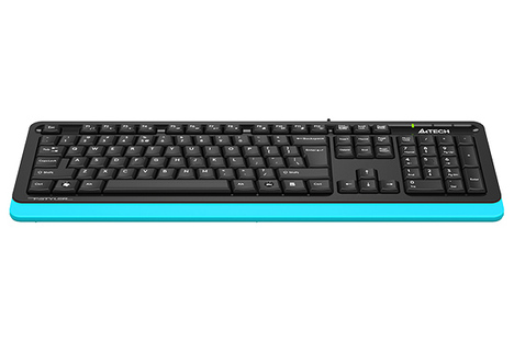 Клавиатура A4tech Fstyler FKS10 BLUE, цвет черный