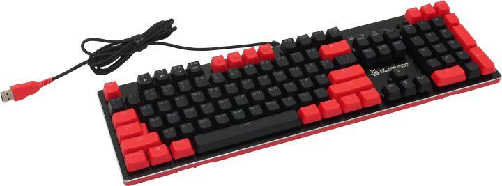 Клавиатура A4tech Bloody B820N ( BLACK + RED), цвет красный