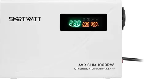 Стабилизатор напряжения SMARTWATT AVR SLIM 1000RW 1000ВА