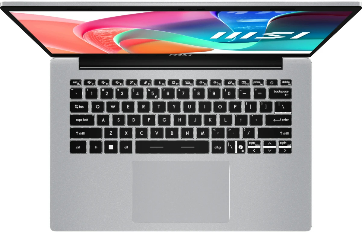 Ноутбук MSI F1MG Intel Core 5 120U (серебристый)