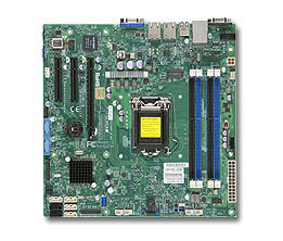 Материнская плата SUPERMICRO ServerBoard Intel C224 X10SLM-F