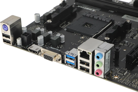 Материнская плата Biostar AM4 AMD A520 A520MHP