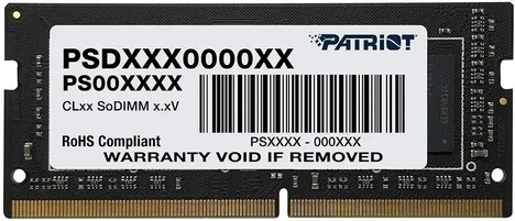 Оперативная память Patriot Laptop DDR4 3200МГц 16GB, PSD416G32002S, RTL