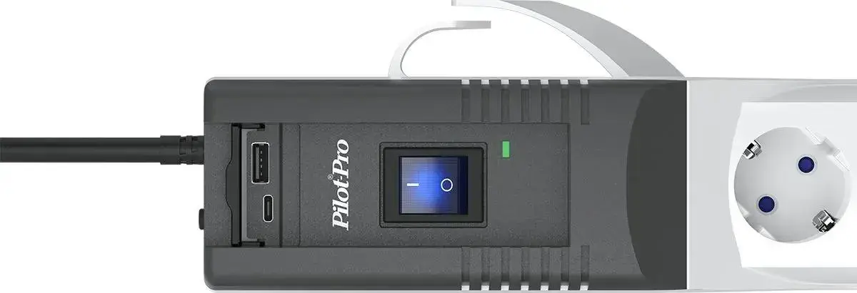 Сетевой фильтр Pilot Pro USB 3m
