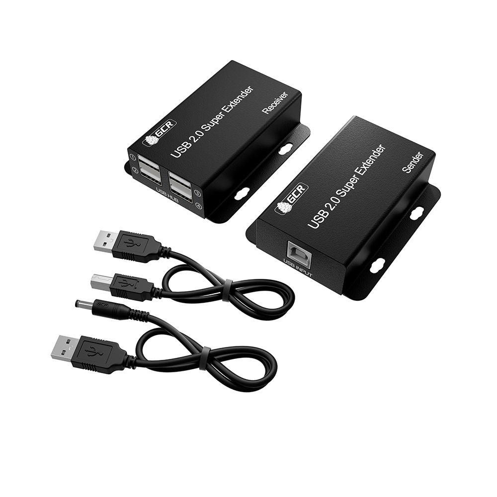 Greenconnect Удлинитель USB 2.0 по витой паре GCR-55791